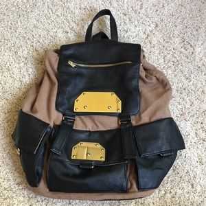 Urban Outfitters Gold Plated Backpack